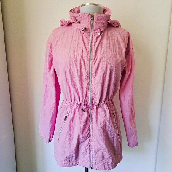Abercrombie & Fitch Jackets & Blazers - Abercrombie & Fitch Hood jacket Hands Pockets Pink Color Size S Great Co…